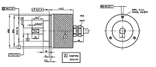 Инкрементальный энкодер IE58A TR Electronic