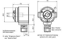Инкрементальный энкодер AES58I TR Electronic