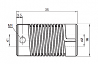 Пружинная муфта ACC-CSP-35162S1 Pepperl+Fuchs