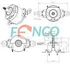 Инкрементальный энкодер FNC (FEN) OTS61 Fenac