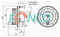 Инкрементальный угловой энкодер с маховиком ЛИР-МИ601А