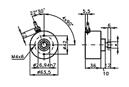 Энкодер I07 62C Elcis