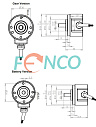 Абсолютный энкодер FNC (FEN) AS36B Fenac