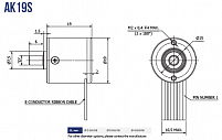 Абсолютный энкодер AK19 Precizika