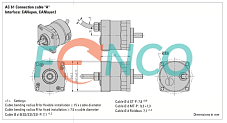 Абсолютный многооборотный угловой энкодер ACURO AC61 CANlayer 2