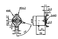 Энкодер I05 38Z Elcis