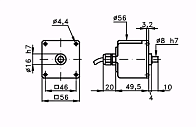 Энкодер I09 56QJ Elcis