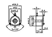 Энкодер I05 59P Elcis
