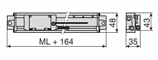 Инкрементальный линейный энкодер MSA 374 RSF Elektronik