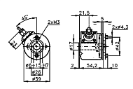 Энкодер I05 59ZM Elcis