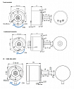 Миниатюрный угловой энкодер P3036 CALT