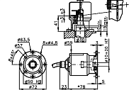 Энкодер I05 72A Elcis