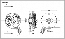 Абсолютный угловой энкодер RAA35T6 / RAA46T6 ROUNDSS