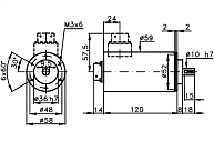 Энкодер A04 MM58H Elcis