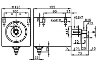 Энкодер I03 120 Elcis