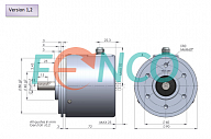 Абсолютный угловой энкодер Series STS-STM Hohner Automazione