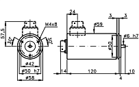 Энкодер A04 MM58S Elcis