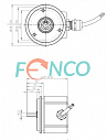 Программируемый энкодер FNCP (FENP) 58S Fenac
