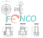 Абсолютные энкодеры FNC (FEN) MBAS50 Fenac