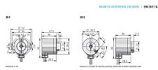 Инкрементальный энкодер EMI 38 F / G Eltra