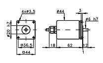 Энкодер M02 M44Q Elcis