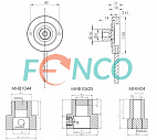 Инкрементальные энкодеры FNC (FEN) MBI50 Fenac