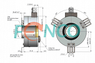 Абсолютный угловой энкодер Series PZK Hohner Automazione