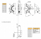 Инкрементальный угловой энкодер K158 HENGXIANG