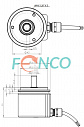 Абсолютный программируемый энкодер FNC (FEN) MT 58S Fenac