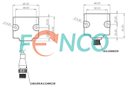 Инклинометр FNC (FEN) INA 45 Fenac
