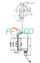 Программируемый энкодер FNCP (FENP) 58E Fenac