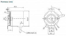 Инкрементальный угловой энкодер GHB38 CALT