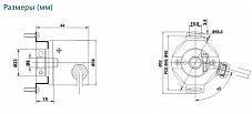 Инкрементальный угловой энкодер GHB38-BR CALT