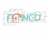 Энкодер с мерным колесом FNC (FEN) TPD Fenac