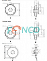 Абсолютный энкодер FNC (FEN) TASO 37HBK Fenac