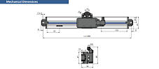 Инкрементальный линейный энкодер MLC 420 Atek Sensor