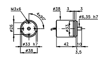 Энкодер M02 M38S Elcis