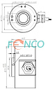 Абсолютный энкодер FNC (FEN) ASM80H Fenac