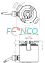 Абсолютный программируемый энкодер FNC (FEN) MT 50E Fenac