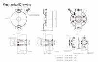 Энкодер SVC48T JILIN SANSHENG SENSING TECHNOLOGY