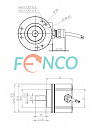 Программируемый энкодер FNCP (FENP) 58B Fenac