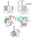 Тросовый барабан энкодера CD80 MEC AK Industries