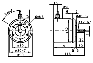 Энкодер I08 90G Elcis