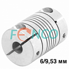 Разрезная муфта для энкодера 3520052 Hengstler 6/9,53