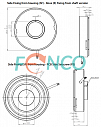 Инкрементальный энкодер FNC (FEN) TI58H Fenac